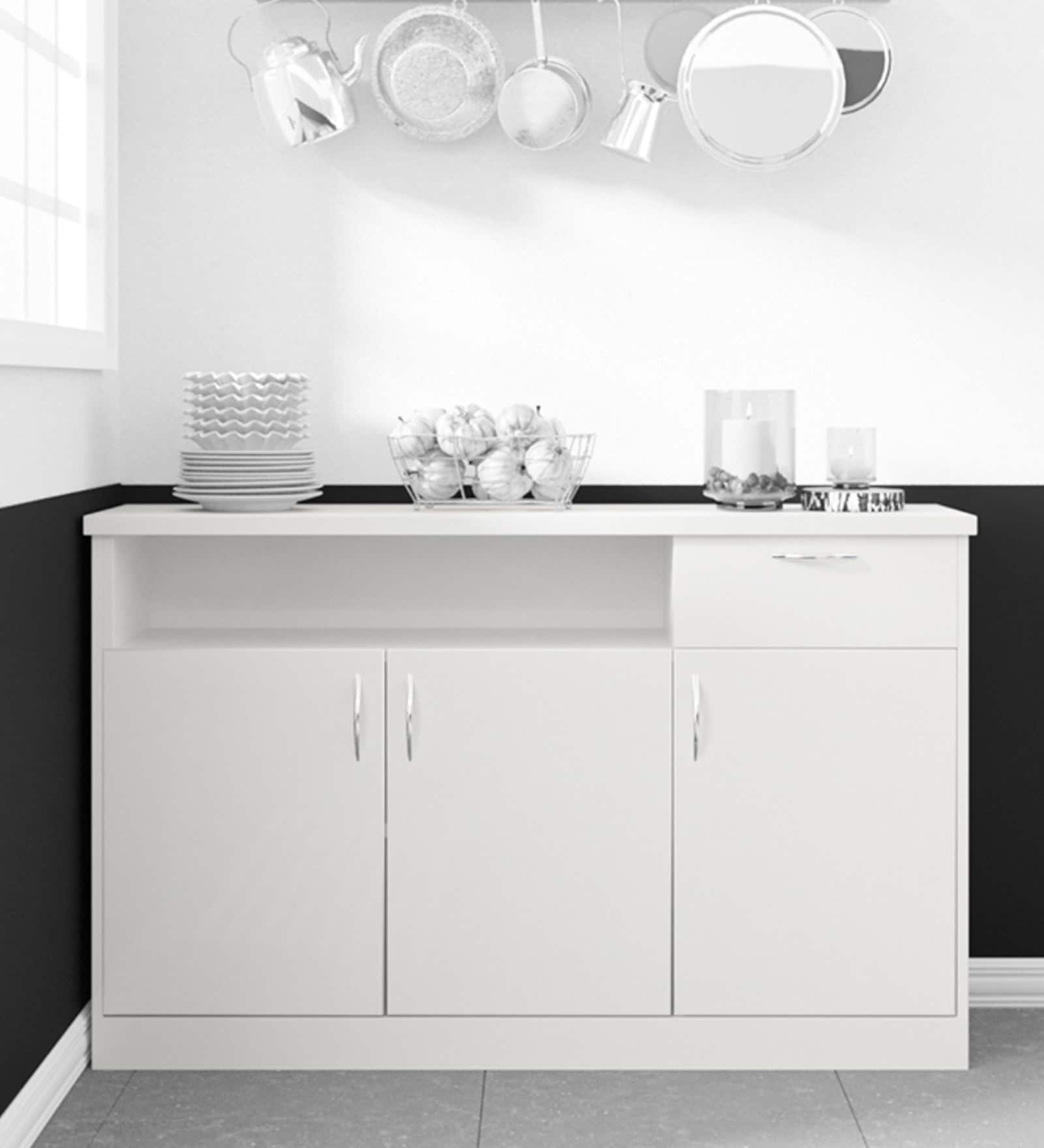 Magnus Sideboard in Frosty White Finish