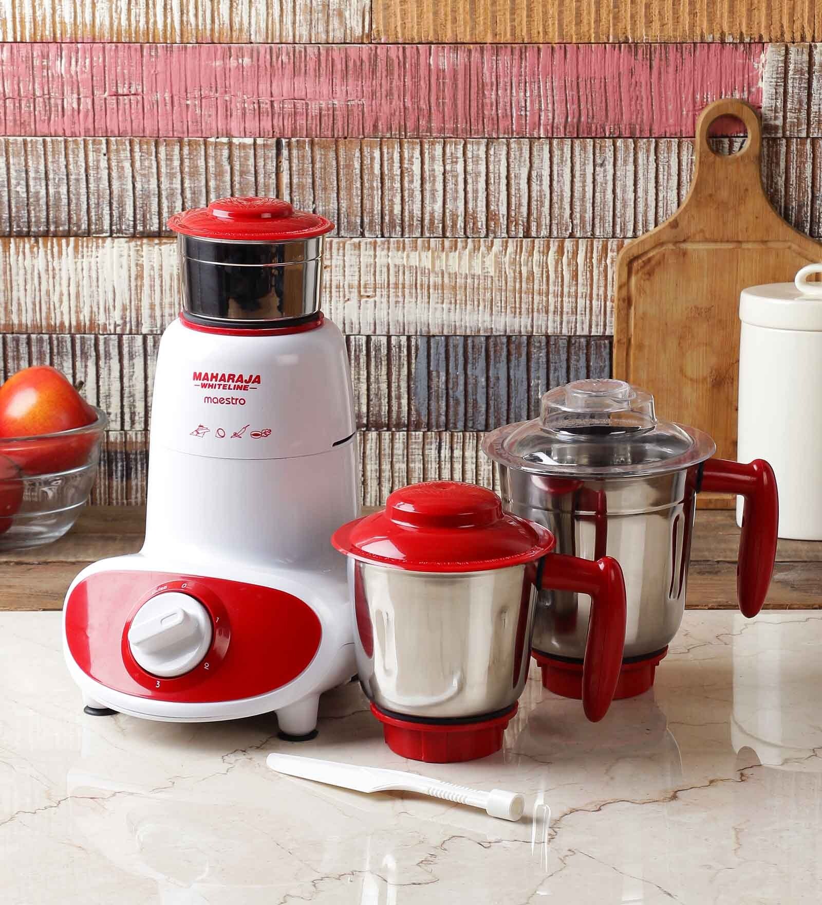Buy Maharaja Whiteline Maestro 600W Mixer Grinder Online Mixer and