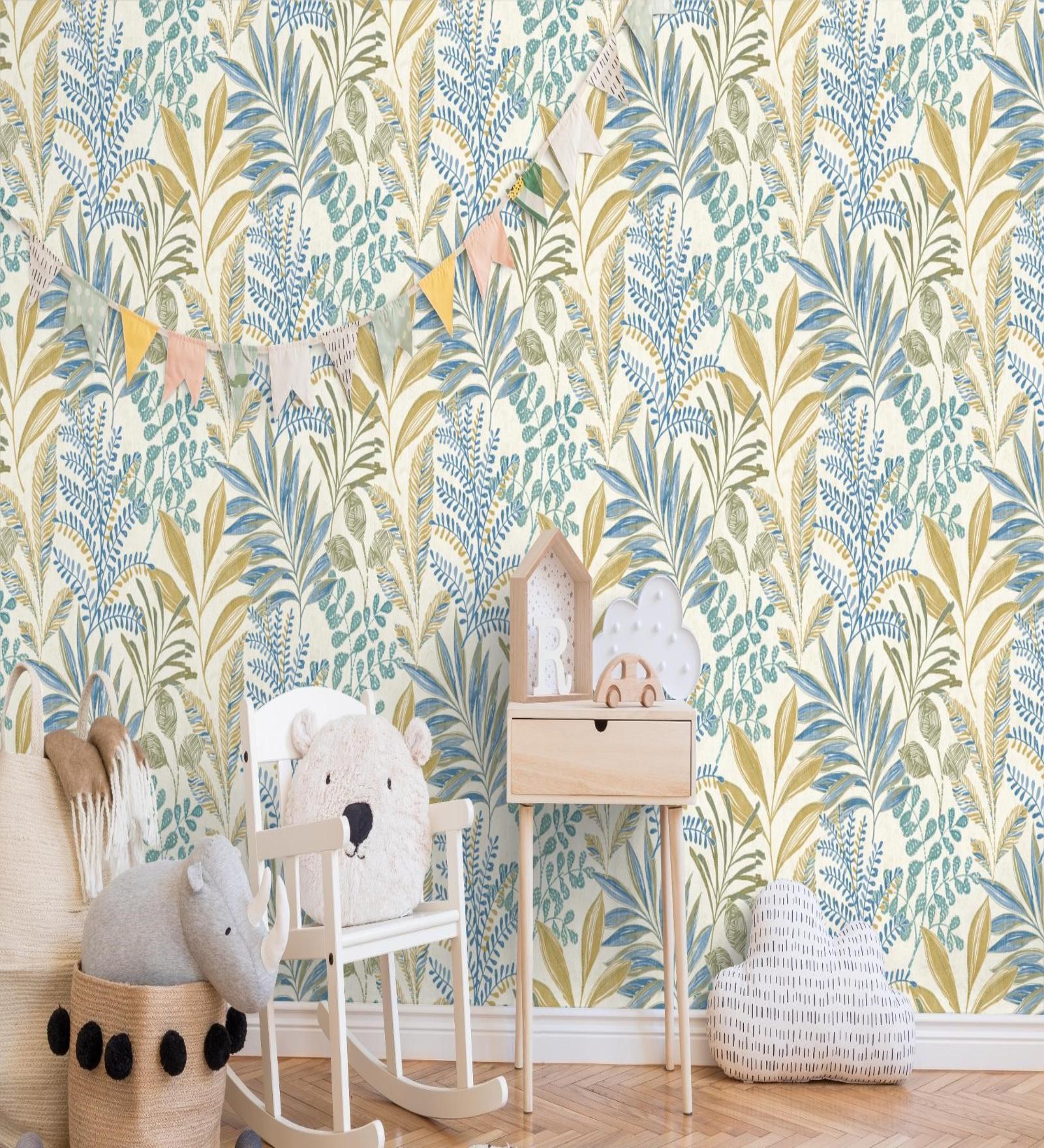 Maison Beige PVC High Wash Resistant Wallpaper Roll