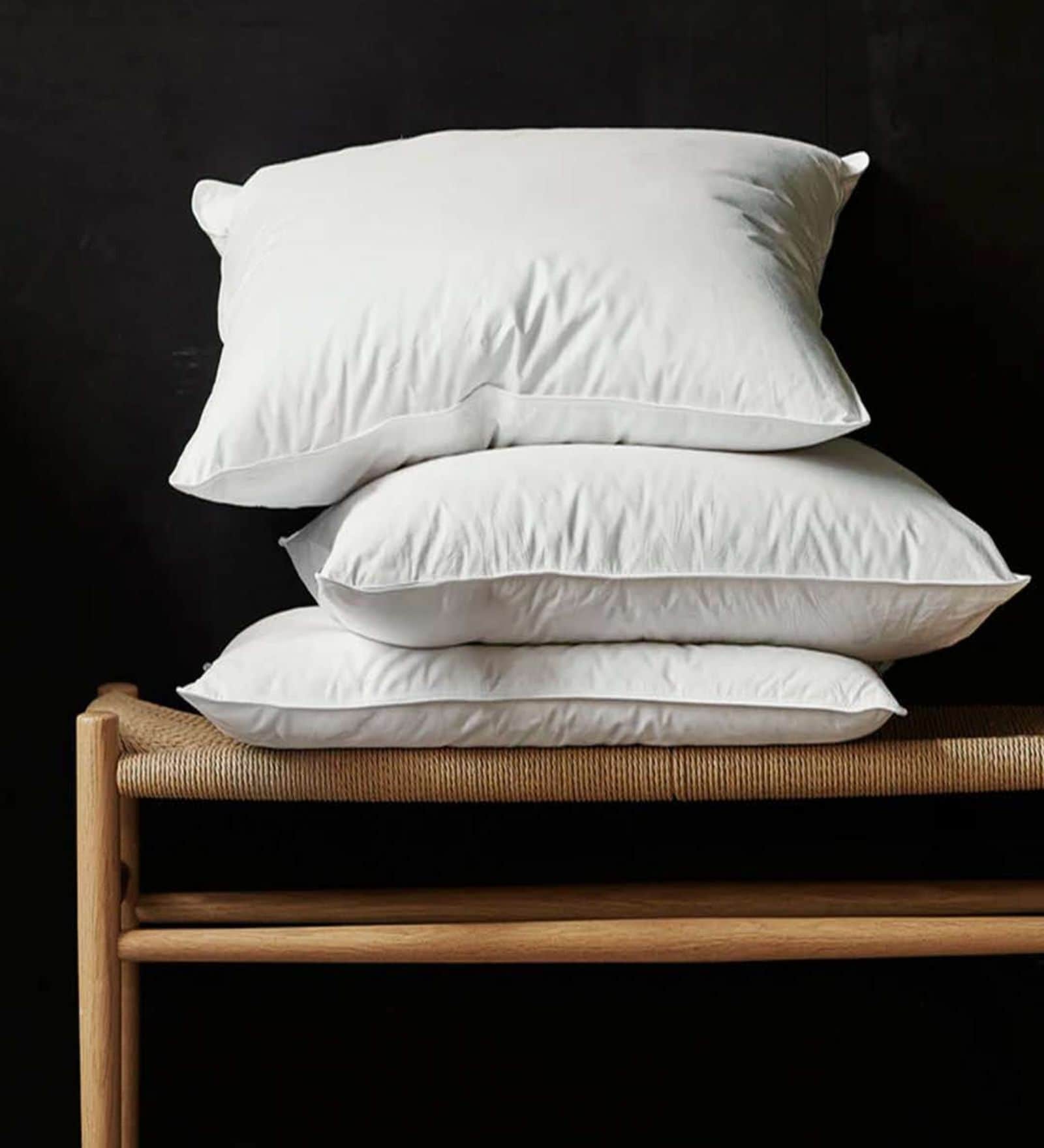 Maja High Duck Down Pillow 27x19 Inches for Side  Sleepers