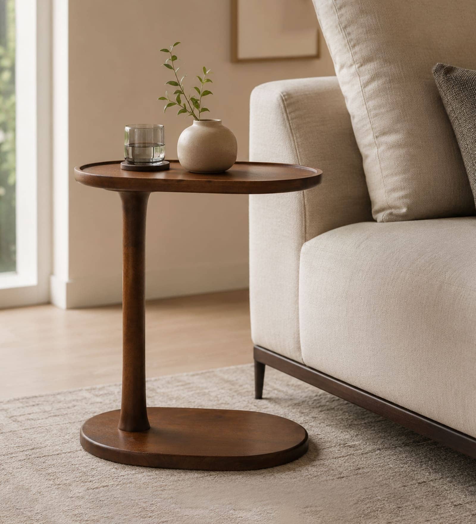 Majesta Mango Wood Portable Laptop Table In Brown Finish Majesta Mango Wood Portable Laptop Table In Brown Finish