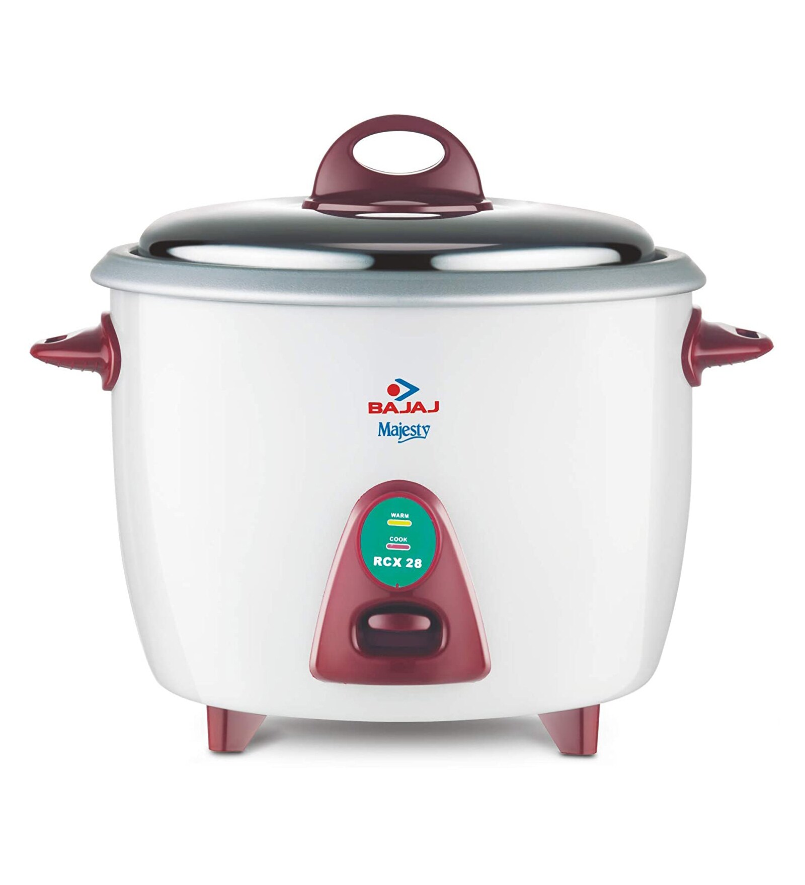 Buy Majesty Rcx 28 2.8Litre 1000Watt Rice Cooker at 10 OFF by Bajaj