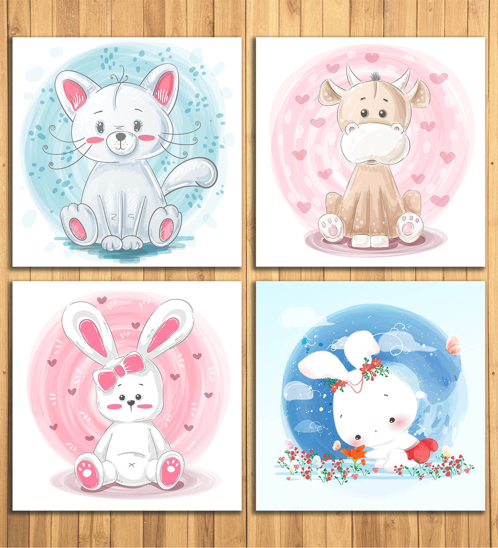 Mdf Make Me Smile Wall Panel In Multicolor