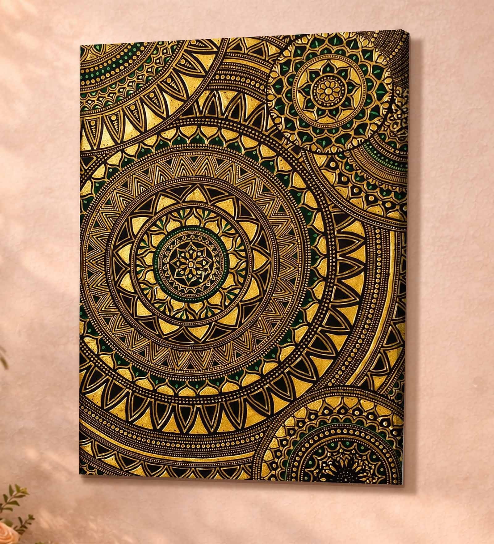 Mandala Vastu Stretched Canvas Painting