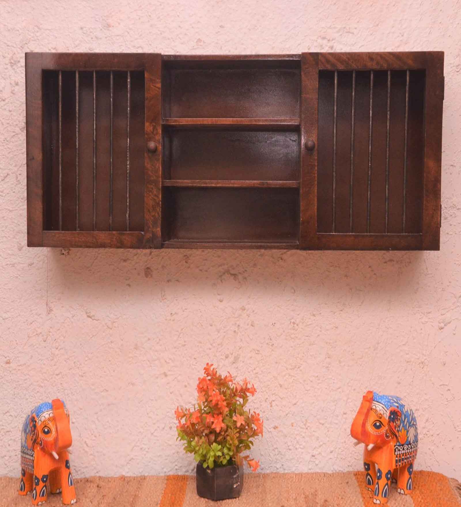 Buy Mango Wood Bathroom In Brown By Art Of Jodhpur at 31 OFF