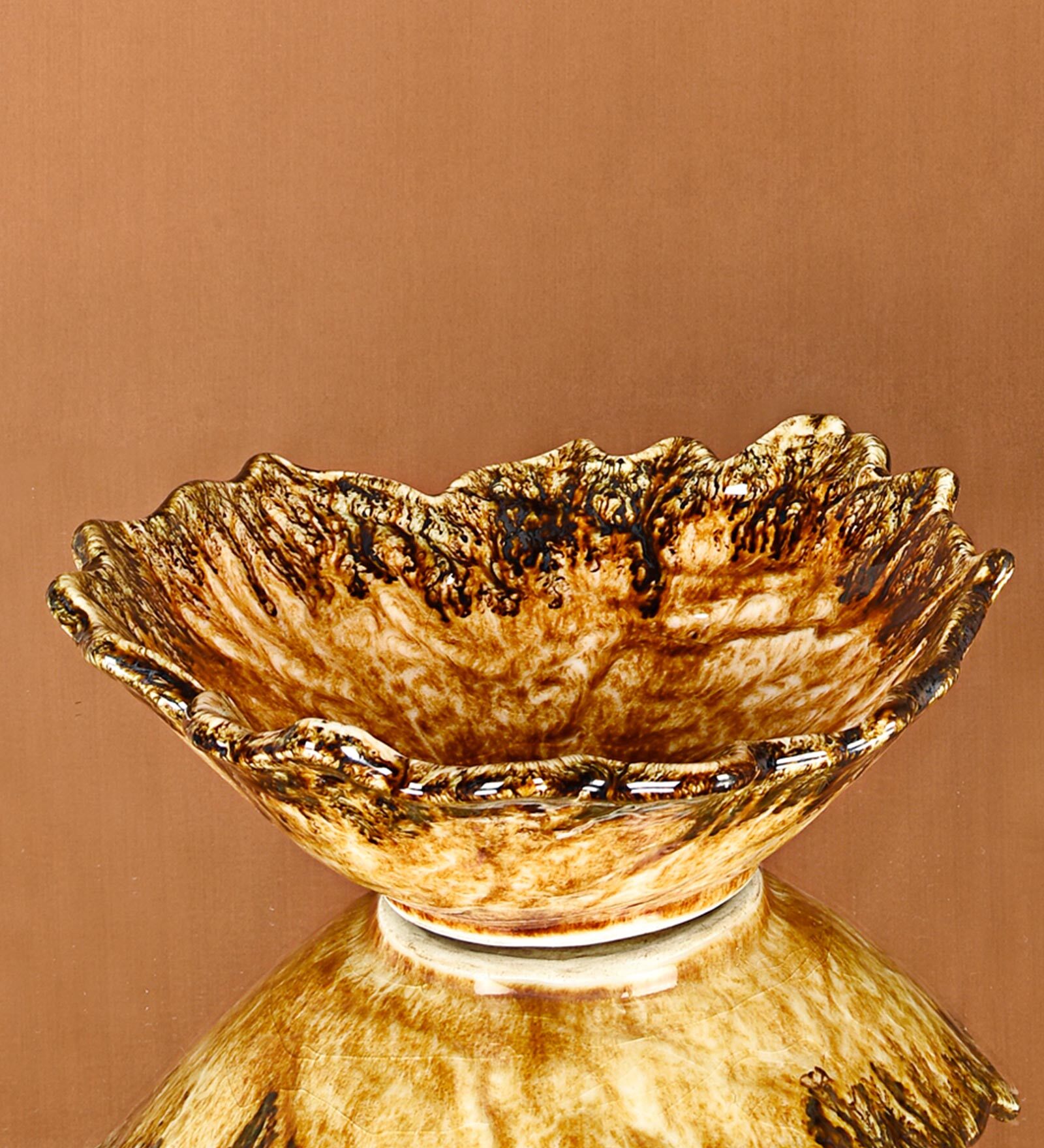 Buy Maple 500ml Brown Ceramic Serving Bowl at 40 OFF by The 7th Dekor