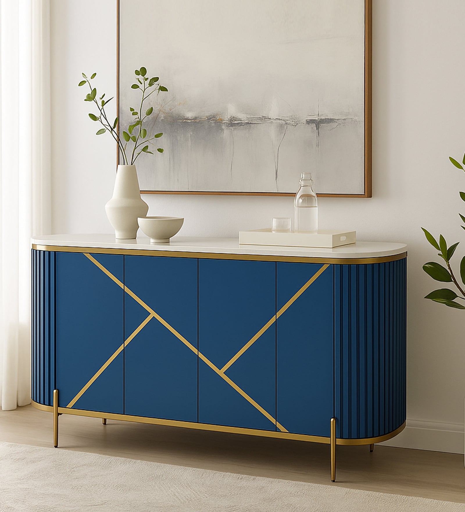 Maraya Sideboard In Lacquer Die Finish