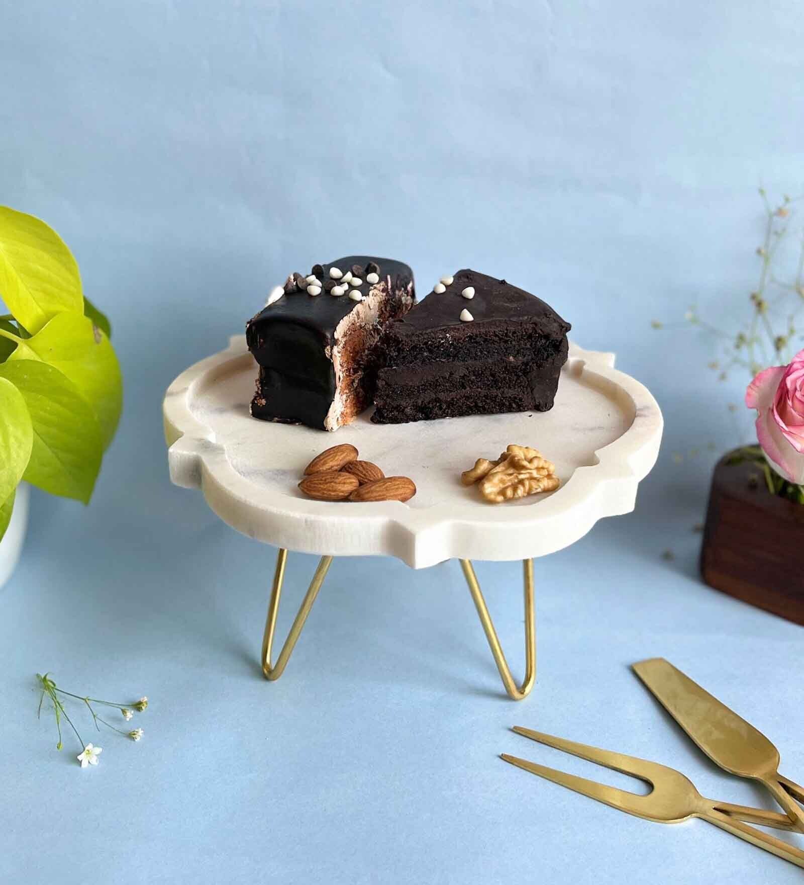 White Marble Pastry Stand