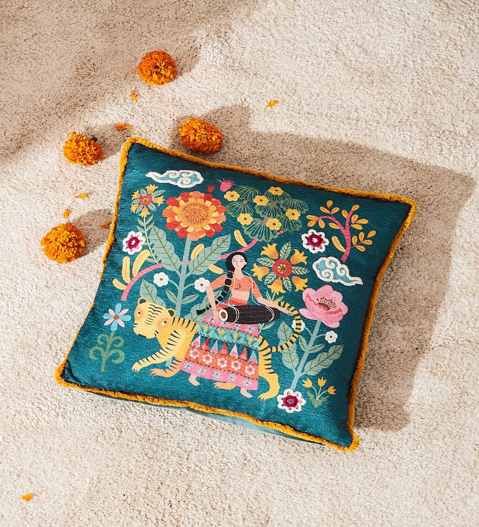 Marigold Gala Cushion Cover 16"
