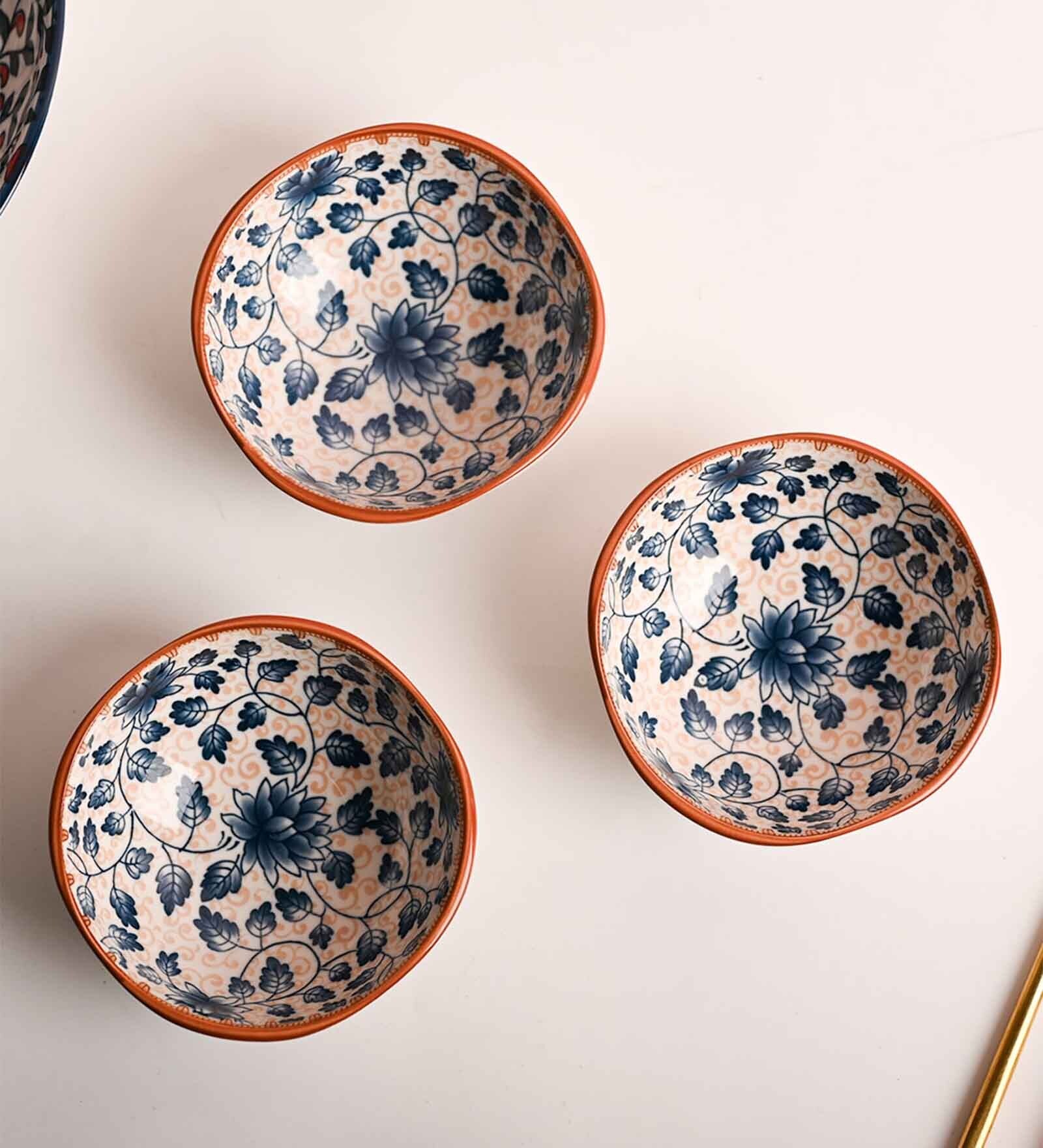Market99 Ceramic Chutney Bowl (Set of 3)