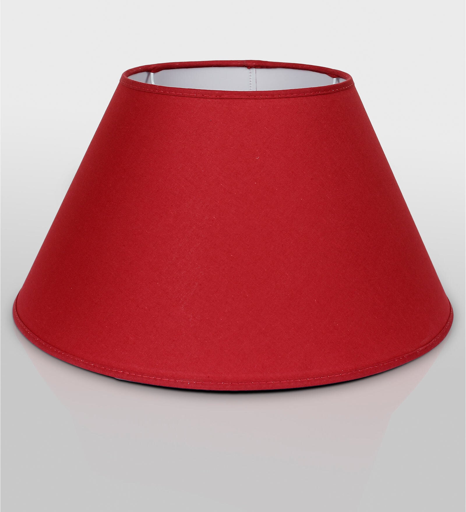 Manderley Maroon Cottan Fabric Solid Lampshade