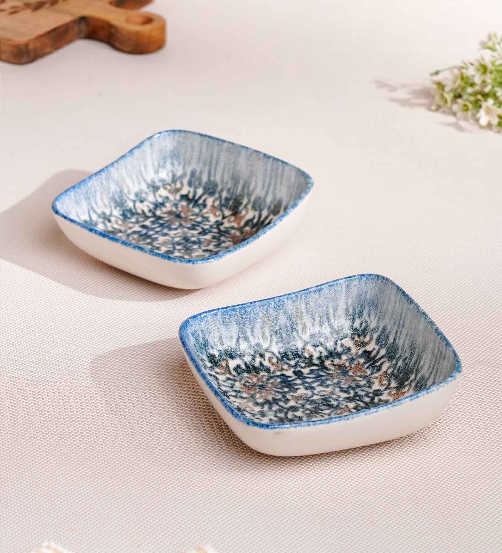Marrakesh Collection Square Bowl 14cm Set of 2