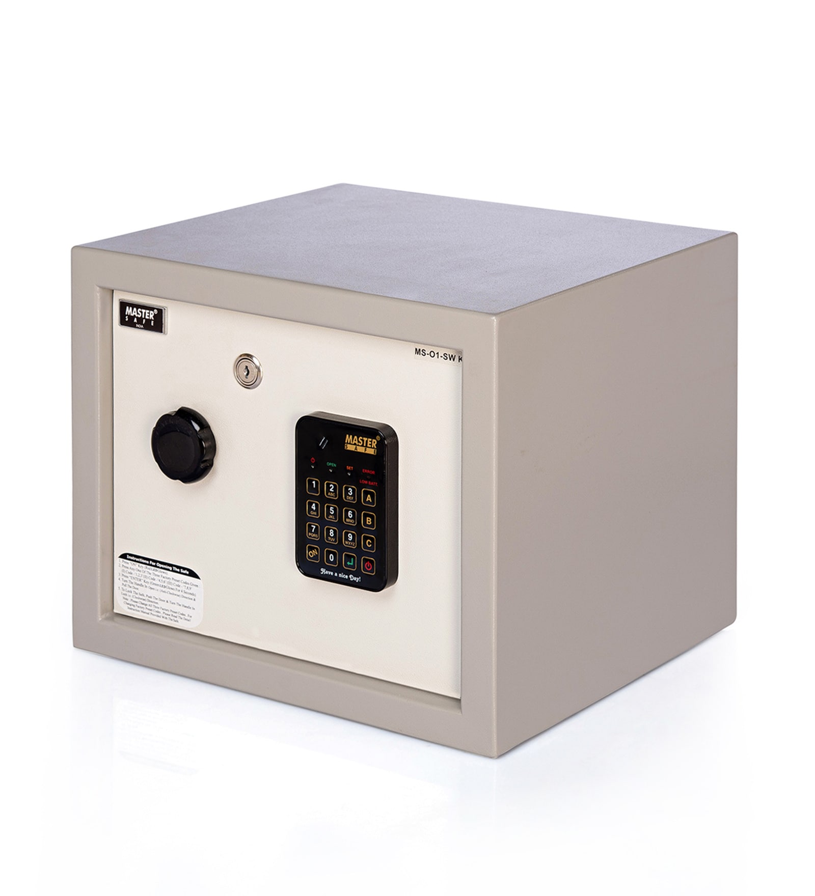 Buy Master Safe MS01 Premium Mild Steel Electronic Safe with Key