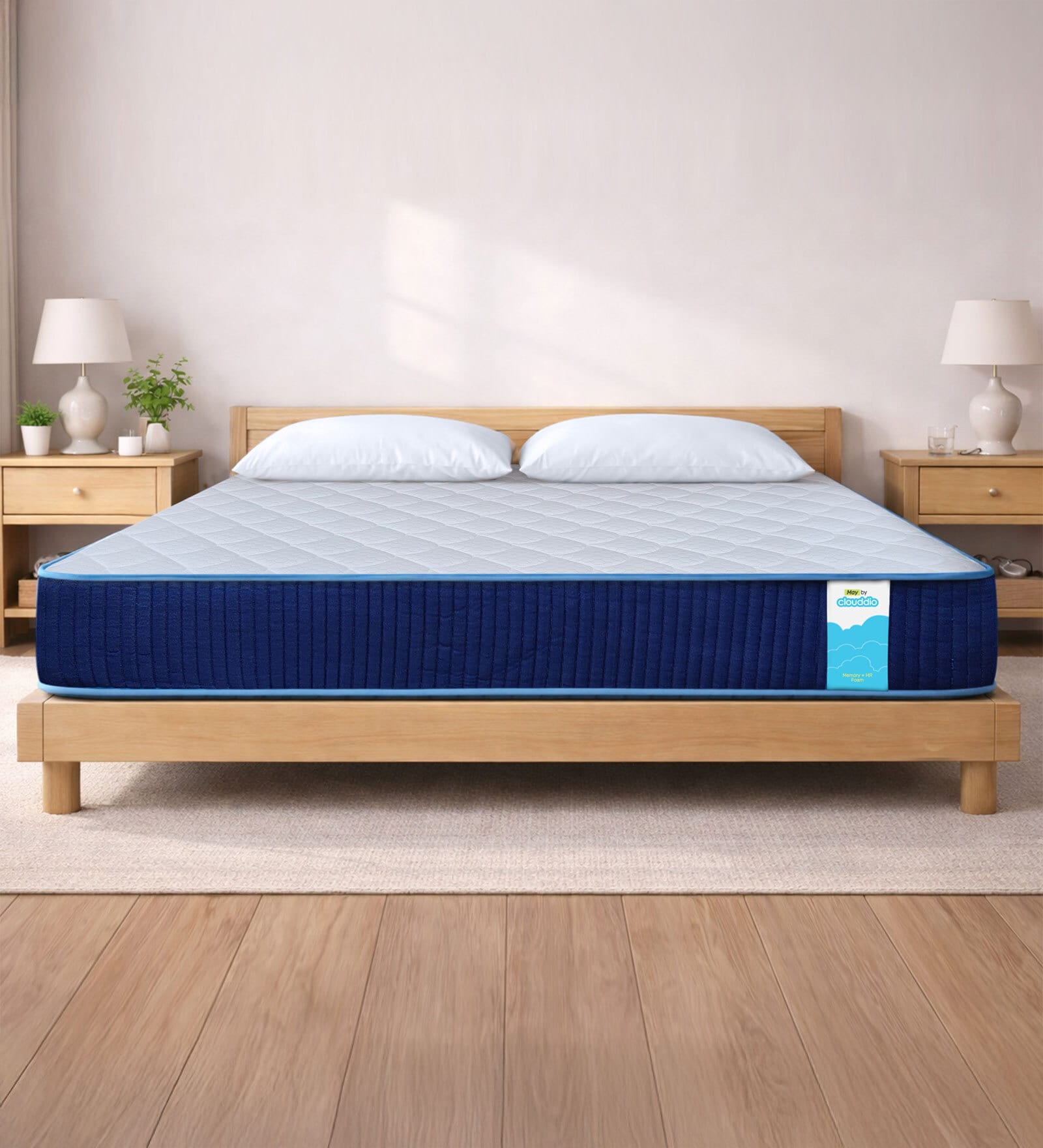 May Original Orthopedic Memory Foam 6 Inches Queen Size Mattress