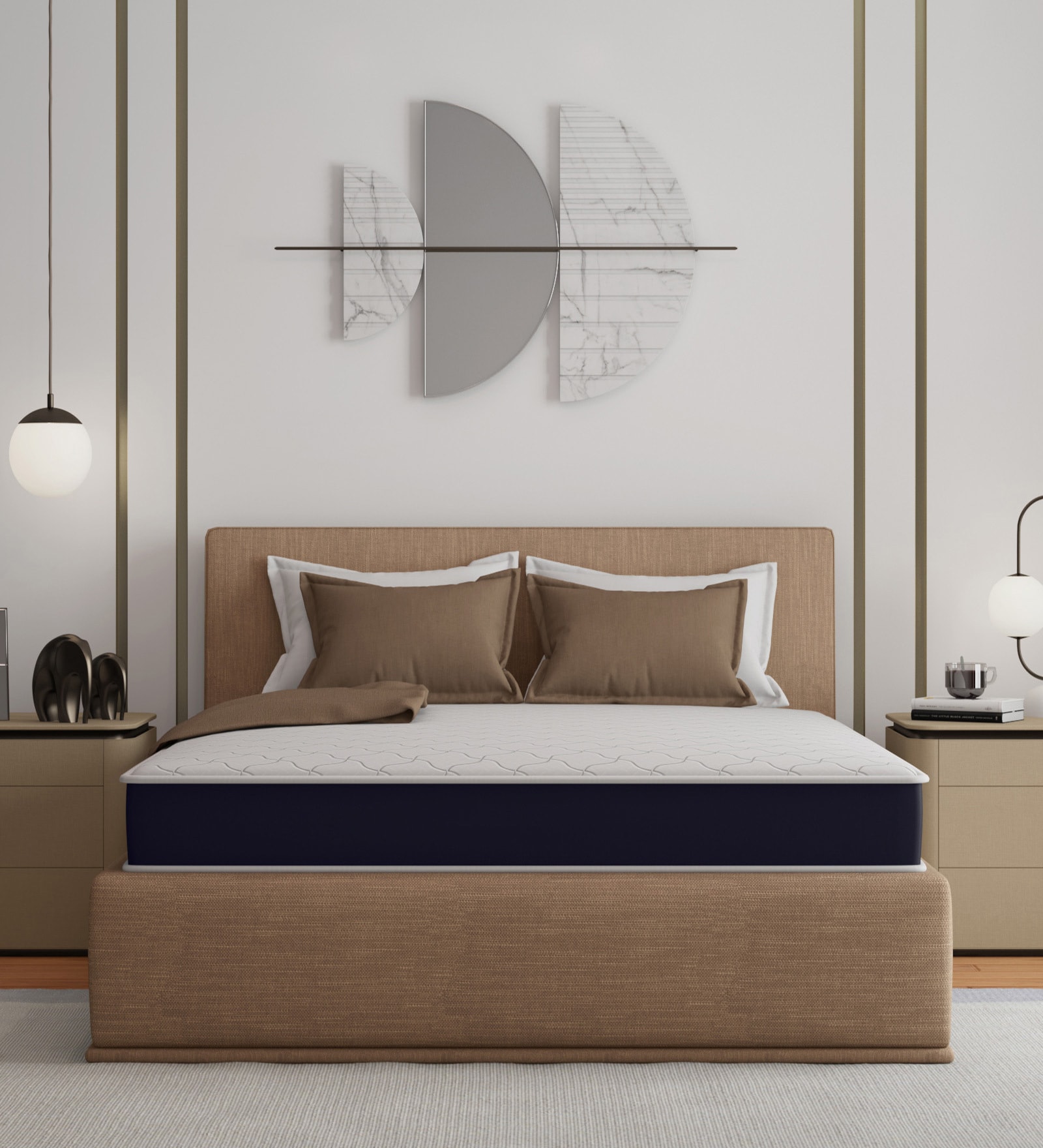 Buy May Dual Comfort Dual Firm 6 inch Memory Foam King Size Mattress in