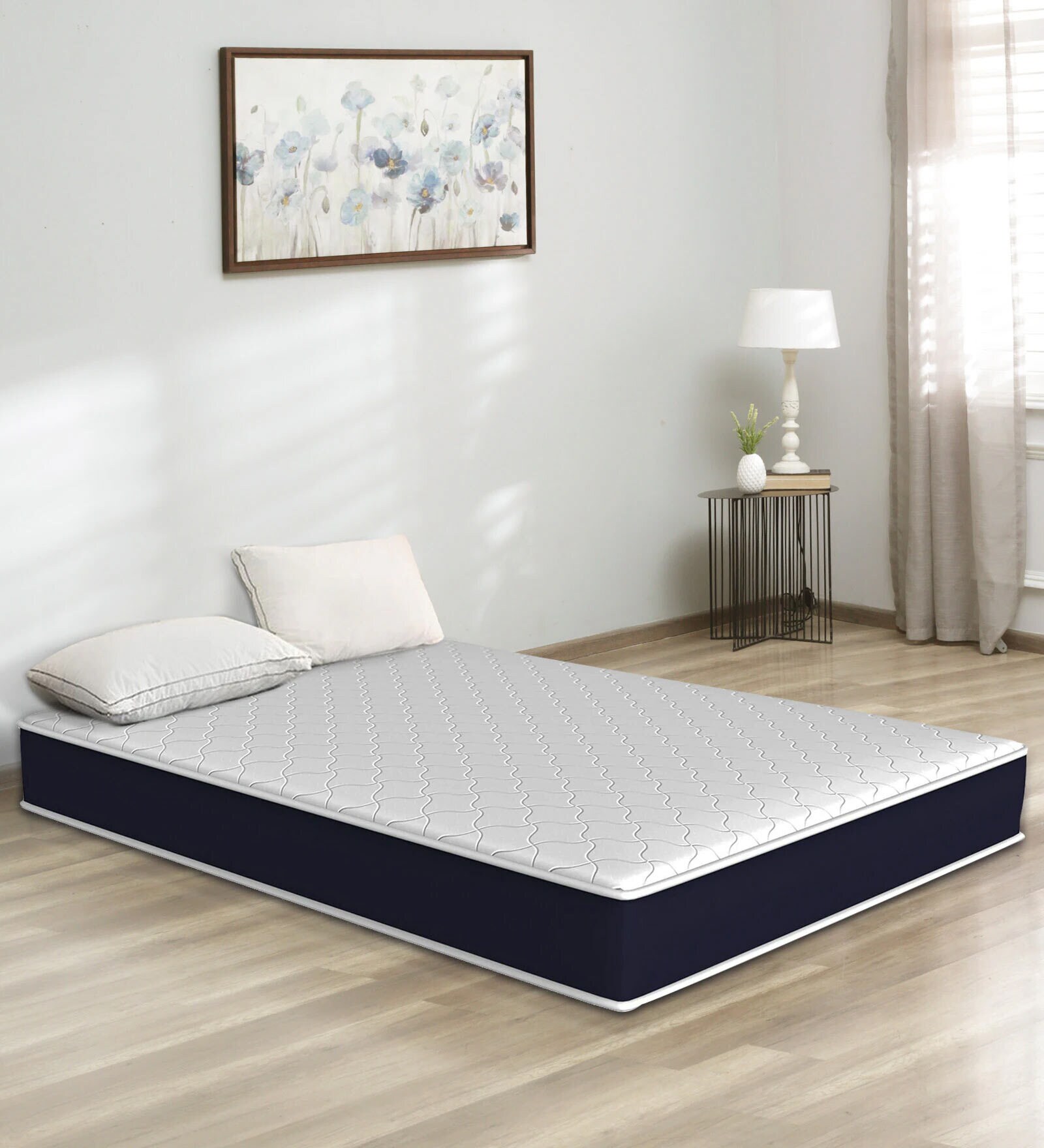 Buy May Orthopedic 8 Inches Memory & HR Foam King Size Floor Bed