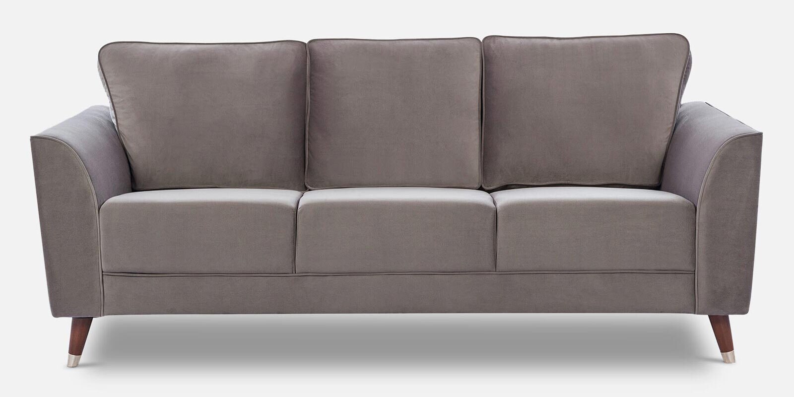 Buy Magnific 3 Seater Sofa In Dark Grey Colour By HomeTown Online