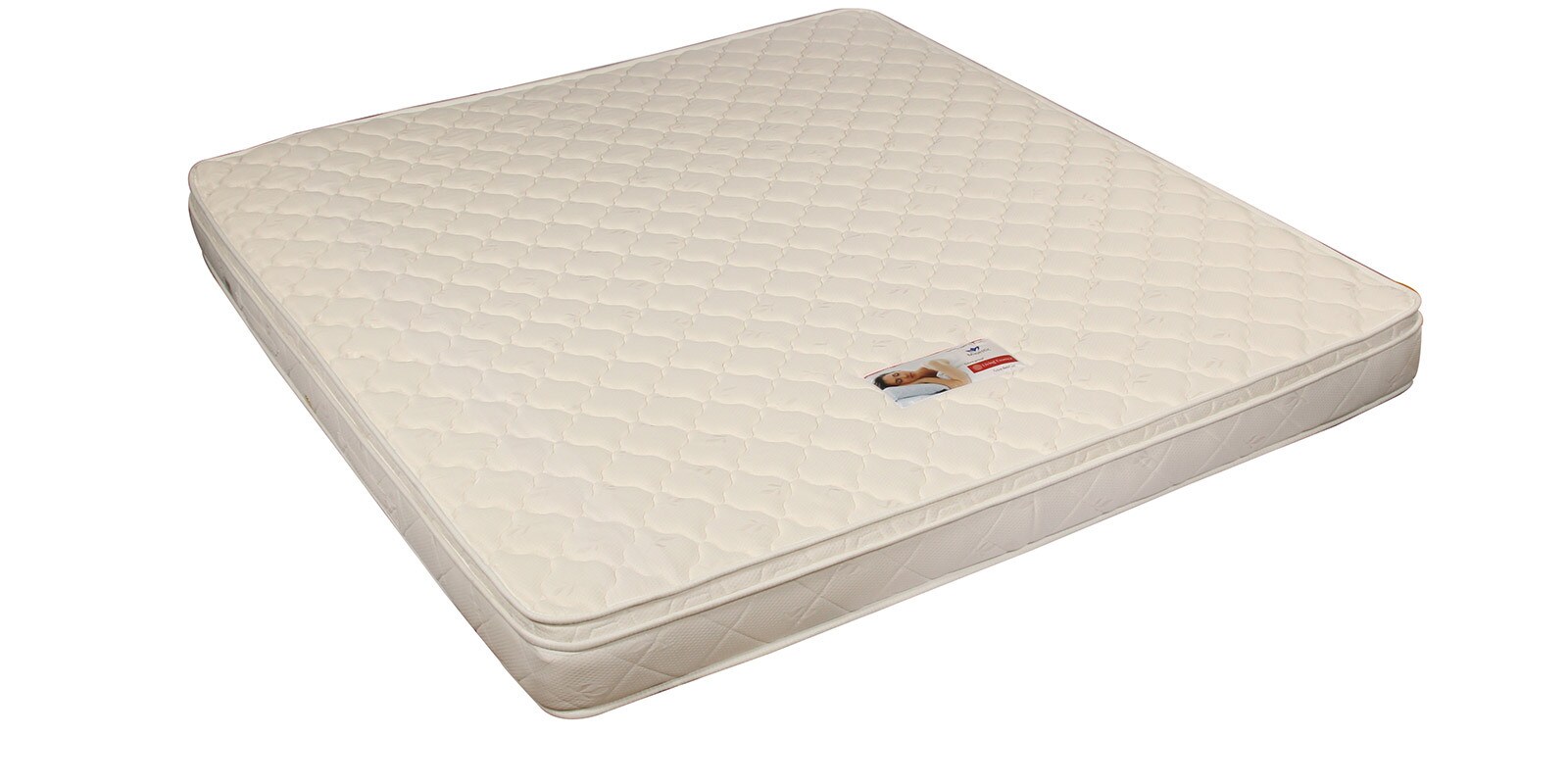 Majestic King Size Pocket Spring and Memory Foam Mattress in White Colour