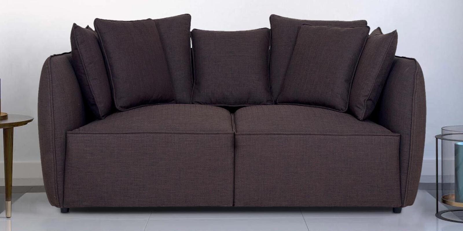 Marcelo 2 Seater Sofa in Java Brown Colour Marcelo 2 Seater Sofa in Java Brown Colour