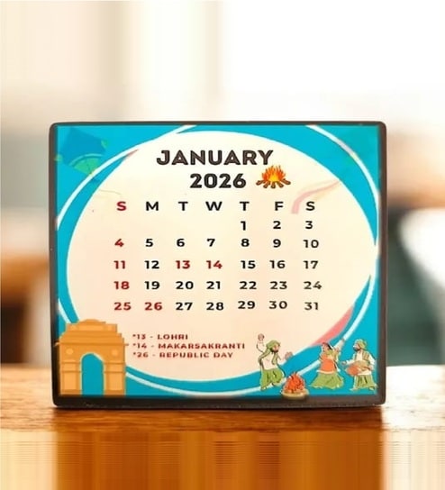 2026 All Months Calendar Fridge Magnets