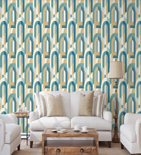 Buy 21 Feet Moroccan 300 Gsm Wallpaper Roll at 39% OFF by ArtzFolio |  Pepperfry