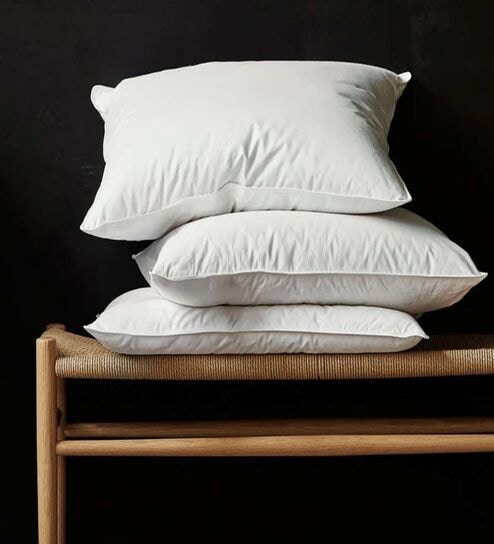 Maja High Duck Down Pillow 27x19 Inches for Side  Sleepers