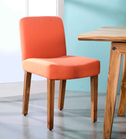 Malabar Upholstered Dining Chair In Natural Colour