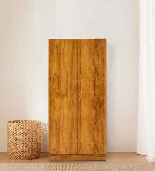 Manhattan 2 Door Wardrobe In Bright Basalt Finish