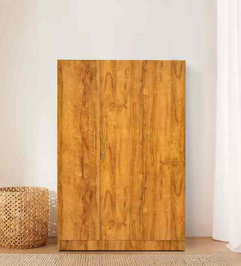Manhattan 3 Door Wardrobe In Dusky Basalt Finish