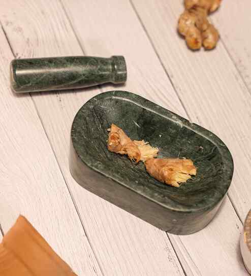 Marble Mortar & Pestle