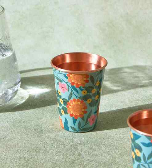 Marigold Copper Tumbler, Big