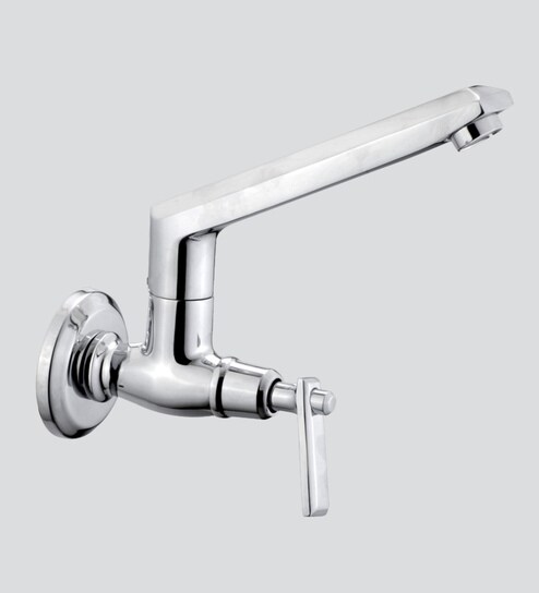 Marine Premium Silver Brass Sink Cock Faucet