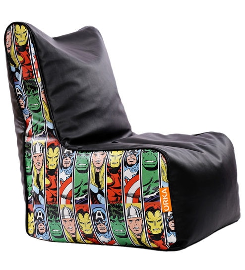 Buy Marvel Avengers Kids Bean Bag Cover In Multicolour By Orka