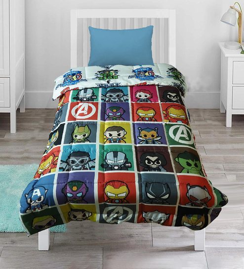 Buy Marvel Avengers Cartoon Comforter By Cot Candy Online Kids