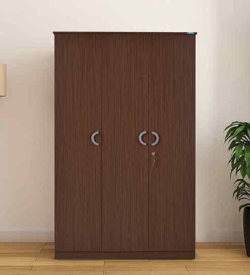 Massif 3 Door Wardrobe In Legno Oak Finish