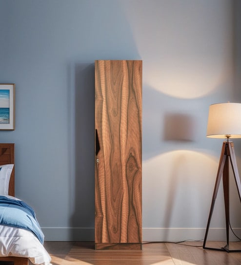 Maya 1 Door Wardrobe In Vintage Sheesham Finish