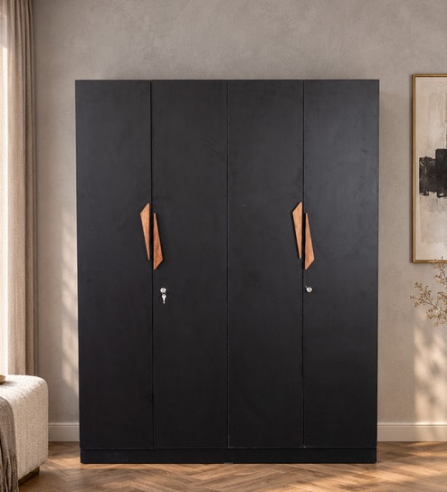 Maya 4 Door Wardrobe In Wenge Finish