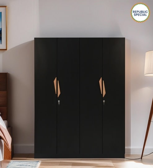 Maya 4 Door Wardrobe In Wenge Finish