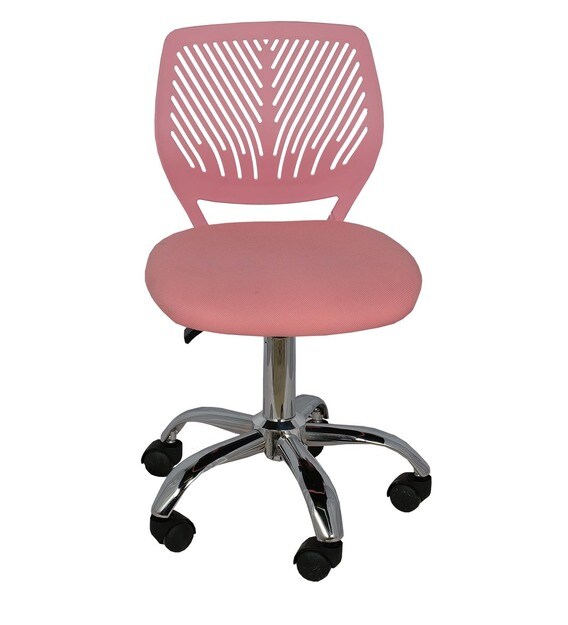 Buy Madison Ergonomic Chair in Pink Colour by Creative Seating System