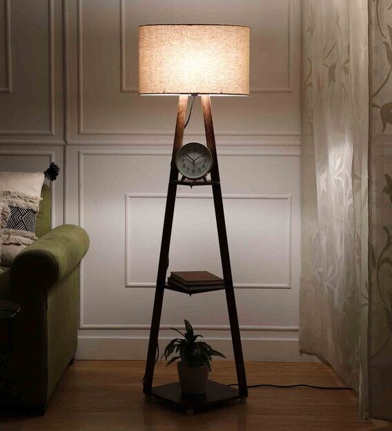 eclipse 3 tier floor lamp