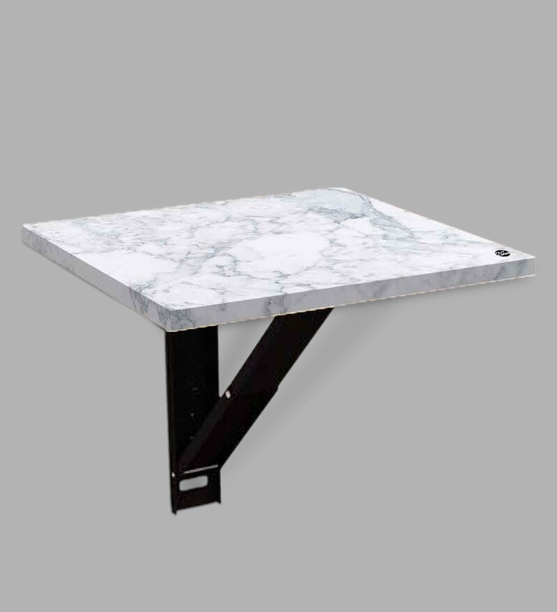 wall mounted marble table