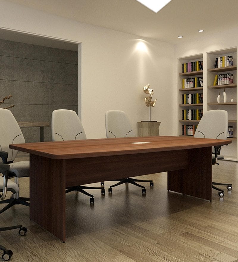 office desk and conference table