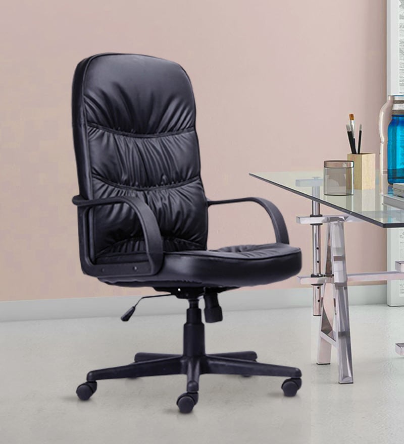 Buy Marshal Executive Chair in Black Colour By Durian Online - High ...