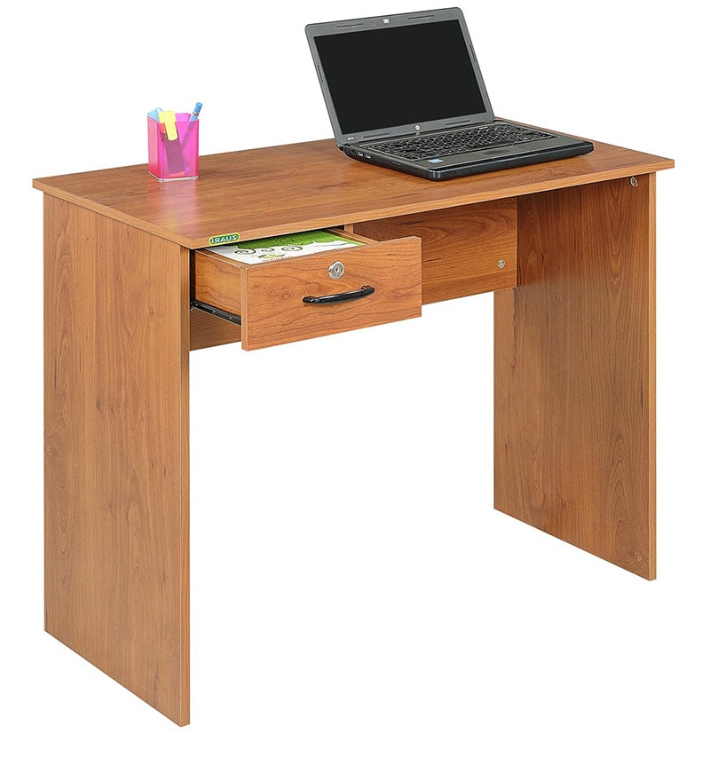 desk with single drawer