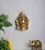 Maa Durga Gold Aluminium Religious Symbols