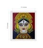 Maa Durga Handmade Acrylic Paint On Canvas Unframed
