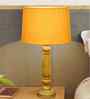Mable Rustic Wood Table Lamp