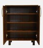 Macau 2 Door Shoerack in Virola Wood Finish