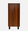 Macau 2 Door Shoerack in Virola Wood Finish