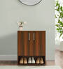 Macau 2 Door Shoerack in Virola Wood Finish